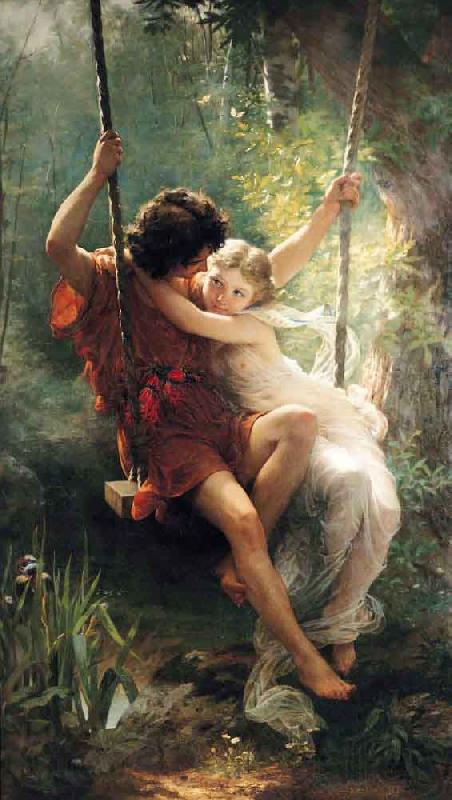 Pierre Auguste Cot Spring Norge oil painting art